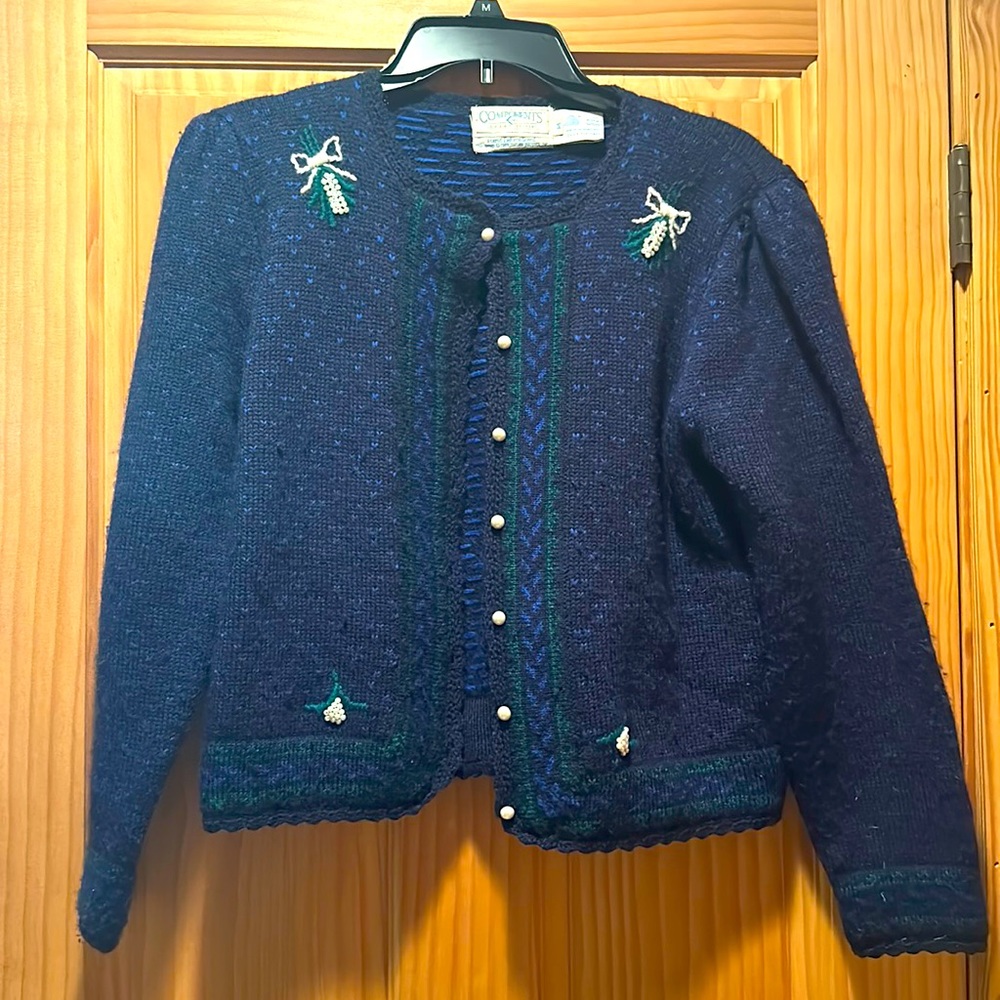 Vintage Wool Sweater Retro Pinup Pinupgirl